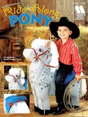 Ride Along Pony Plastic Canvas Booklet Annies's Attic 879306