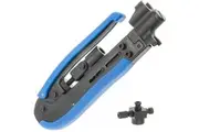 HANLONG HTH548G201 Pro Compression Tool F Type RG59 RG6 F RCA BNC RG11