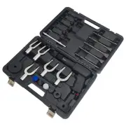 25 pcs Multi-functional Pneumatic Hammer Air Hammer Piece Chisel Set 45# steel