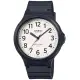 【CASIO】簡約指針設計時尚錶-白面x黑數字(MW-240-7B)
