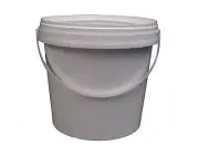 10 X 4L Round Plastic Bucket with Tamper Proof Lid Pail Barrel Food Grade 4LT