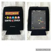 NEW Pac Man KOOZIE Beverage Holder Video Game Bandai Namco Arcade Cold Drink Mrs