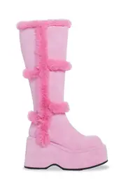 [Dolls Kill x Bratz] Sparkly Dreams Patchwork Boots