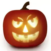 ANIMAT3D Rockin Jack Talking Pumpkin with Built in Video Projector + Speaker