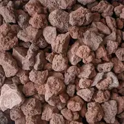 Lava Rock for Fire Pits and Gas Log Sets, Red 1/2" to 2" (10-lb Bag)