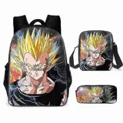 Dragon Ball Printed Student Backpack Three-piece Set (backpack + Meal Bag + Pencil Case) Product 8