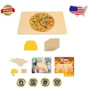22" x 14" Extra Large Pizza Baking Stone with Accessories - Grilling Masterpiece