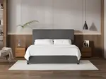 My Style Tapered Headboard & Gas Lift Base - King / Gunmetal / Standard Base