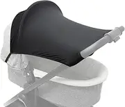 Stroller Sunshade Pram Rainproof UV-Protected Cover | Pushchair Stroller Sunshade,Sun Rain Shade Canopy Cover for Car Seats, Pram, Pushchair