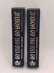 2x KAT VON D KVD BEAUTY Go Big or Go Home Mascara TROOPER BLACK travel size