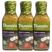 Balsamic Vinaigrette Salad Dressing & Marinade by Panera | 12 Ounce | Pack of 3