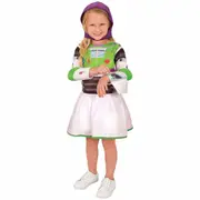 Miss Buzz Lightyear Disney Toy Story Superhero Book Week Child Girls Costume 3-5