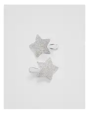 [Country Road] Star Clips Pack Of 2 in Silver