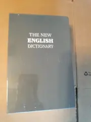 Secret Book Safe (New English Dictionary) Programmable Combination Lock NEW