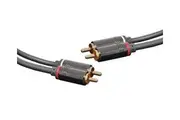 Stereo Dual RCA Male to Dual RCA Male Cable - 10M