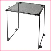 Locker Shelf Versatile Organizer Metal Mesh Stackable Standard Sz School Locker