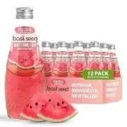 Pardesi Basil Seed Drink Watermelon , 290ml (12-Pack)
