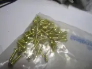 #4-40 x 3/8" Slotted Drive Round Head Brass Machine Screw QTY 80