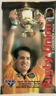 1995 Futera Rugby Union Sealed Packs X 25 - Sports Trading Cards New
