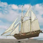 Wood Sailboat Assembly Toys Wooden Classical Western Boat Model Kits Science Crafts Educational Toy Boat Mould Gift