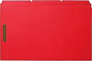 Business Source 2-ply Tab Legal Fastener Folders