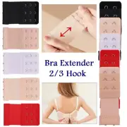 Lingerie Bra Extender 2, 3 Hooks Strap Extension Strapless Underwear Clasp