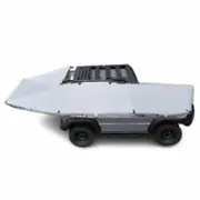 Rugged 4x4 Platinum 1.5m Semi Automatic 180 Degree Awning (Fabric UVE95+%)