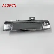 chrome color tailgate With keyhole handle trunk open catcher for Isuzu pickup D-max 2012-2015