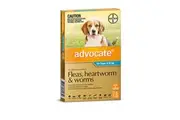 Flea & Wormer Spot-On For Dog 4-10Kg, 3 Pack