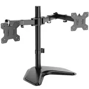 Dual Arm Monitor Stand - Desk Computer Monitor Mount Stand Bracket for 2 Screens