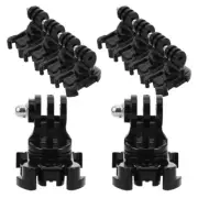 10pcs Action Camera Adapter Car Camera Mount Clamp Extra Long Screws Secure