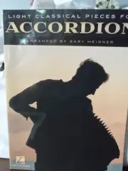 LIGHT CLASSICAL PIECES FOR ACCORDION BY GARY MEISNER ACCORDION MUSIC BOOK NEW