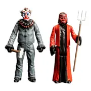 2pc Haunt Clown & Devil 3.75'' Action Figure Kids/Adult Collectable Toy