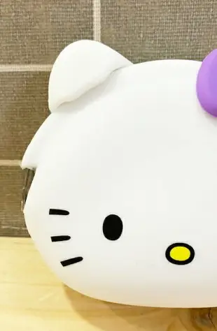 【震撼精品百貨】Hello Kitty 凱蒂貓-三麗鷗 Hello Kitty日本SANRIO三麗鷗KITTY日本矽膠造型零錢包-紫*77557 震撼日式精品百貨