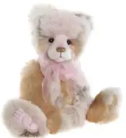 Davina - 16" Pink, Gold, Brown, and Cream by Charlie Bears - US Seller!