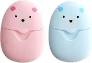 Travel- Flakes Mini Cleaning Sheets 2 Pack Easy-to-use Hotel Travel Soap
