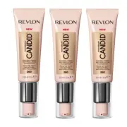 Revlon Photoready Candid Natural Finish Foundation 22ml - 260 Chai x3