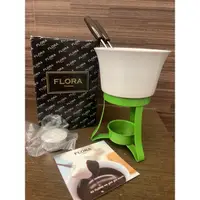 在飛比找蝦皮購物優惠-FLORA 巧克力鍋組 附叉子2支（有些微瑕疵/全新未使用過