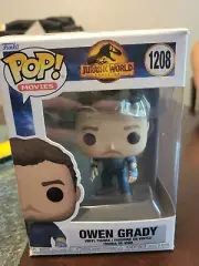 Funko Pop! Jurassic World Dominion #1208 Owen Grady Vinyl Figure New