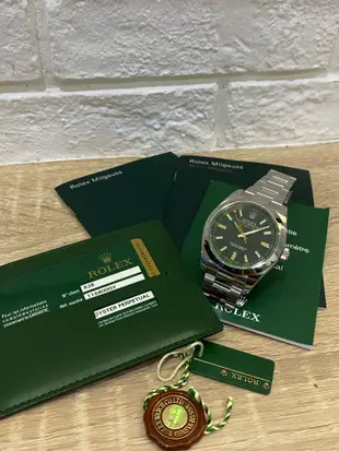 Rolex 勞力士 綠玻璃 116400GV Milgauss 閃電針 抗磁 非黑水鬼 綠水鬼 116900 116610LV 114060