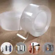 Reusable Nano Adhesive Tape Double-Sided Traceless Washable Gel Tape Anti-Slip