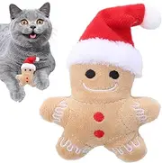 Acunny Spice Cat Toy | Portable Plush Cat Toys for Interactive Cats - Christmas Kitten Teething Toys for Cat Teeth Cleaning, Reduce Boredom and Stress