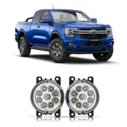NEXT GEN FORD PY RANGER FULL LED FOG LIGHTS / DRIVING LAMPS, 6000K, 2022-on