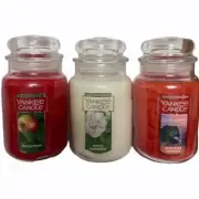 NEW YANKEE CANDLE RETIRED WHITE GARDENIA MACINTOSH CLIFFSIDE SUNRISE SCENTS 22OZ