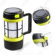1x LED Lantern Rechargeable Light Outdoor Camping Hiking Lamp Solar Camping Lamp