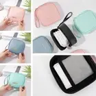 Women Sanitary Pad Bags Data Cables Organizer Tampon Storage Bag Makeup Bag