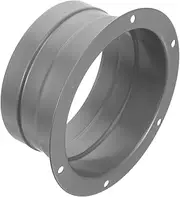ASAKKURA Industrial Air Vent Duct Connector Heavy Duty Duct Adapter Electrostatic Sprayed Fan Connection Port