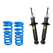 Rear Webco Shock Absorbers Lovells STD Springs for NISSAN PULSAR N16 1.6 1.8