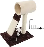 VomekoCat Scratching Post, Sisal Cat Scratching Post Claw Grinding, Cat Tower,with m Ouse Toy,for Indoor Kittens,