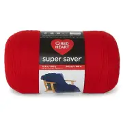 Red Heart Super Saver 1000g-Cherry Red E300C-0319